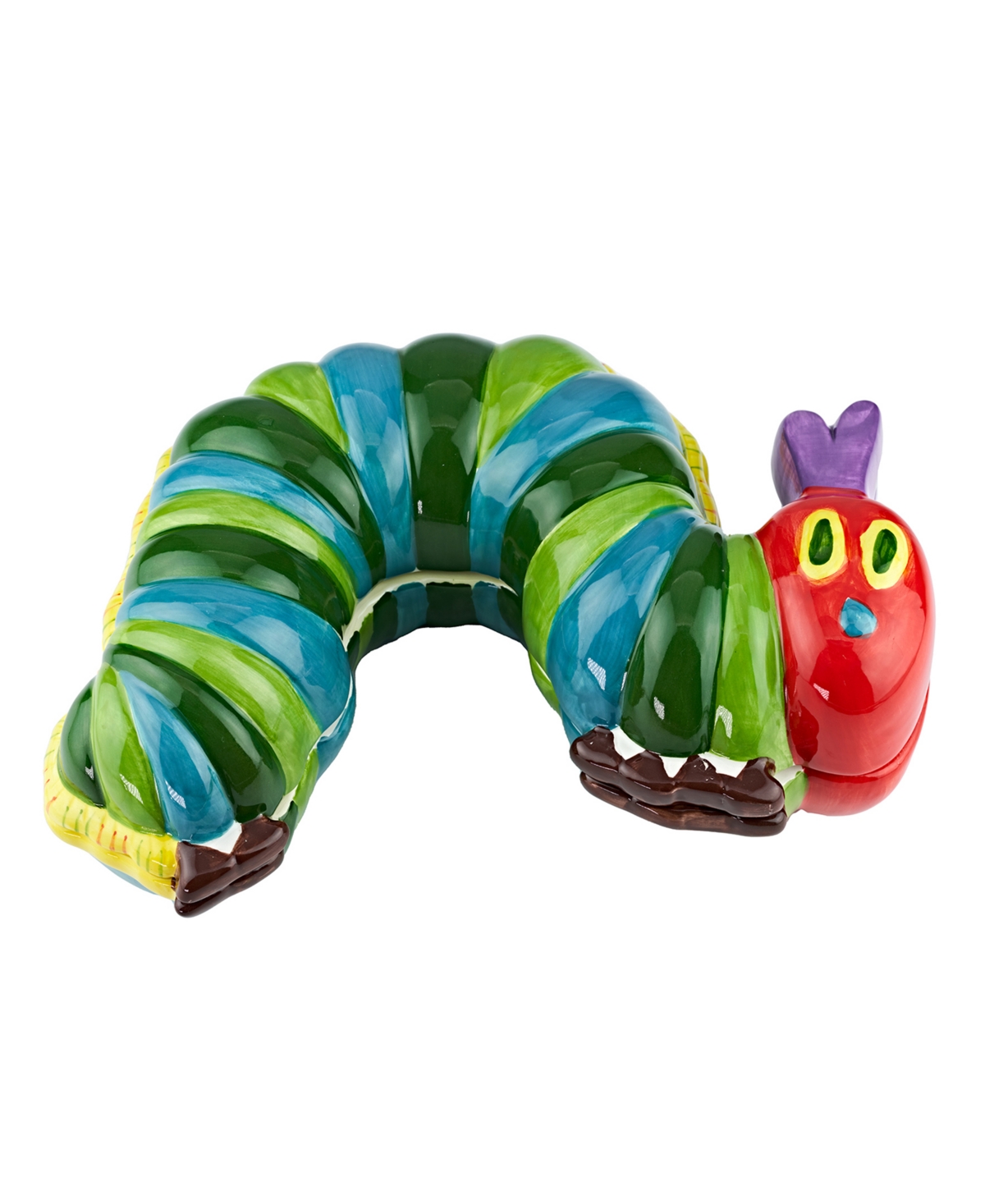 Godinger The World Of Eric Carle, The Very Hungry Caterpillar Keepsake Box In Green