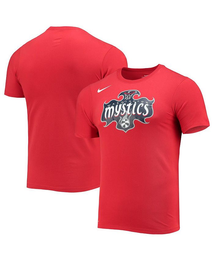 Nike Men's Red Washington Mystics Logo Performance T-shirt - Macy's
