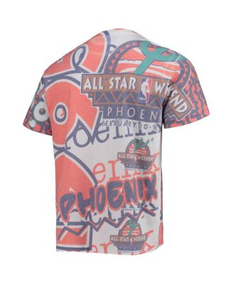Men's White 1995 NBA All-Star Game Hardwood Classics Jumbotron T-shirt