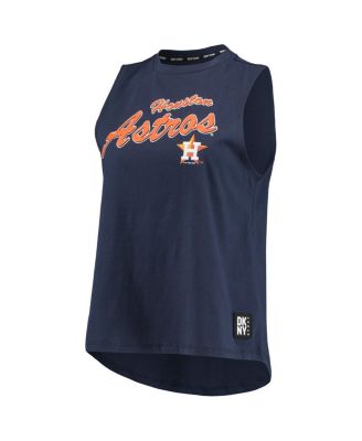 Women's Navy Houston Astros Marcie Tank Top