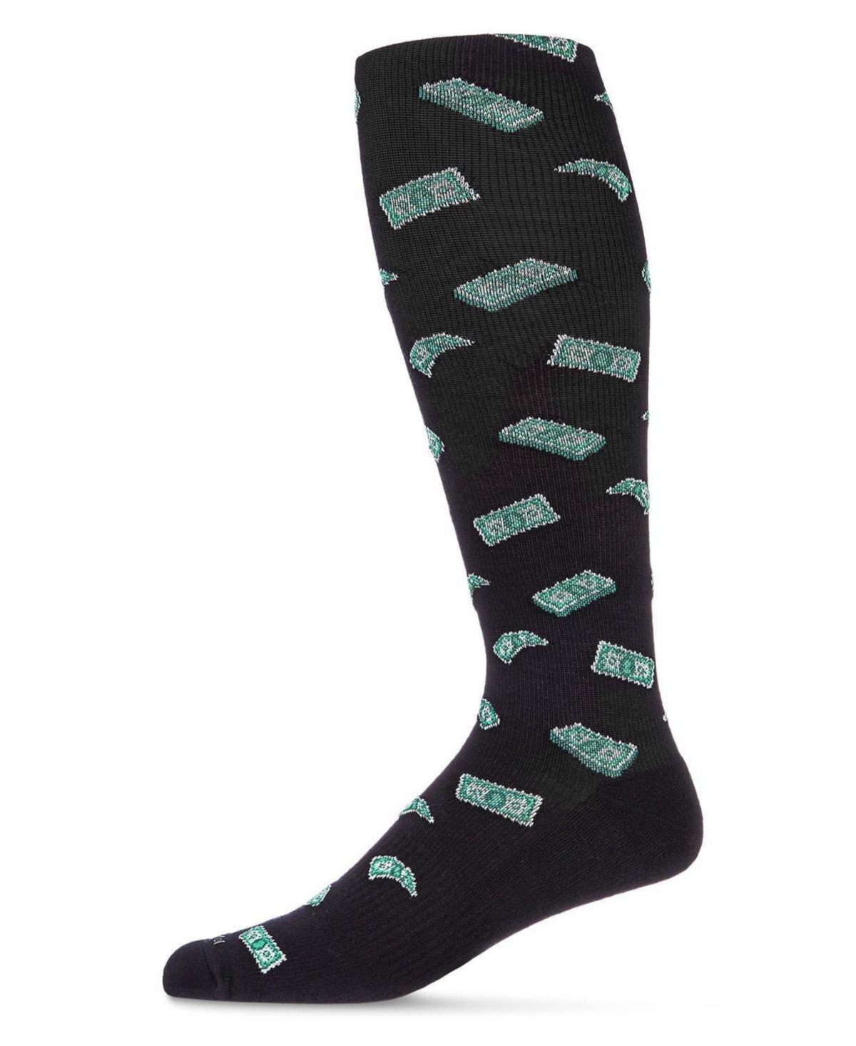Men's Money Compression Socks - Black
