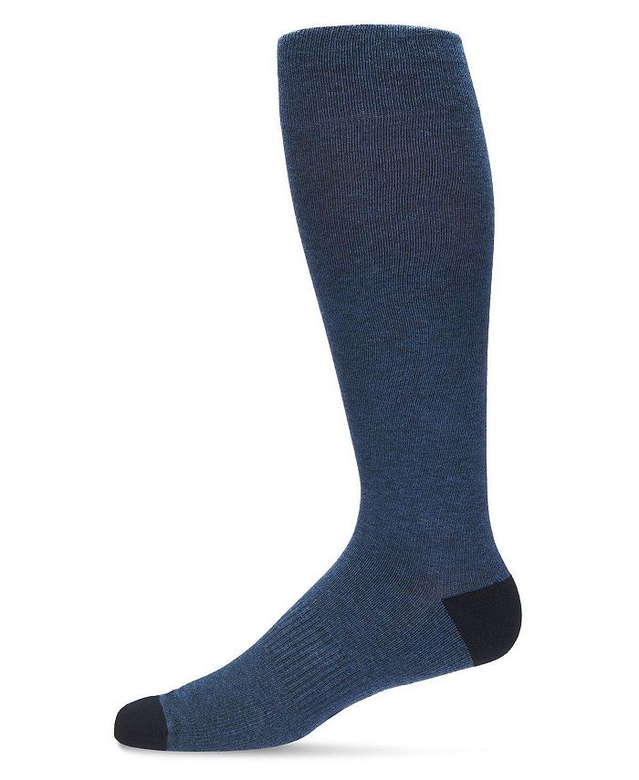 MeMoi Men's Solid Cotton Compression Socks Macy's