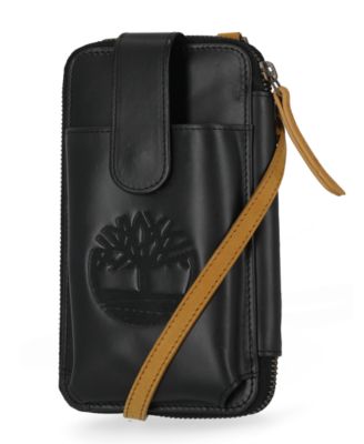 Rfid leather smartphone crossbody bag sale