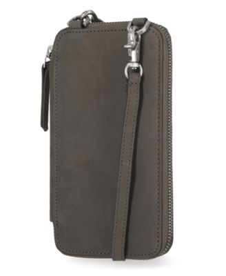 RFID Leather Phone Crossbody Wallet Bag