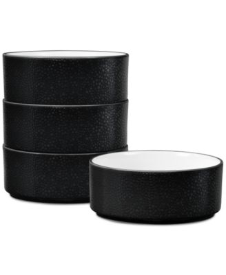 Colortex Stone Stax Cereal Bowls, Set of 4