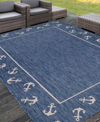 Shoreline SRL-872 5'3" x 7' Outdoor Area Rug
