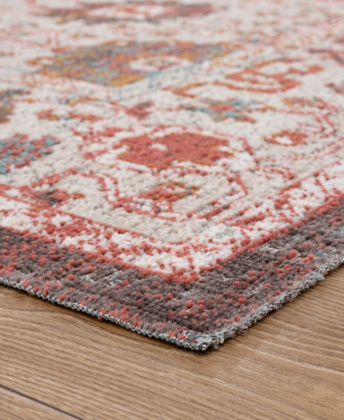 Lr Home Heirloom HRL8145A Outdoor Area Rug - Red