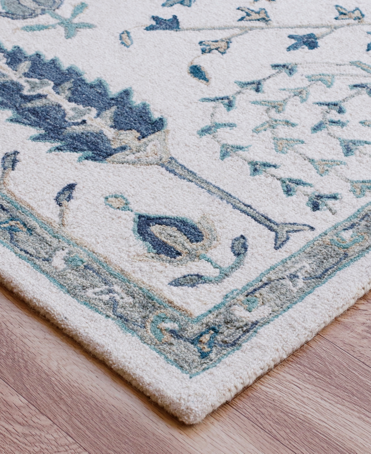 Lr Home Closeout! Hans HNS8178B Area Rug - Blue