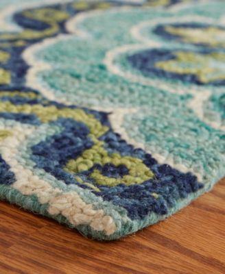 Radiance RDC-076 4' x 4' Round Area Rug