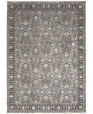 Nourison Home Starry Nights Stn10 Area Rug In Gray,navy