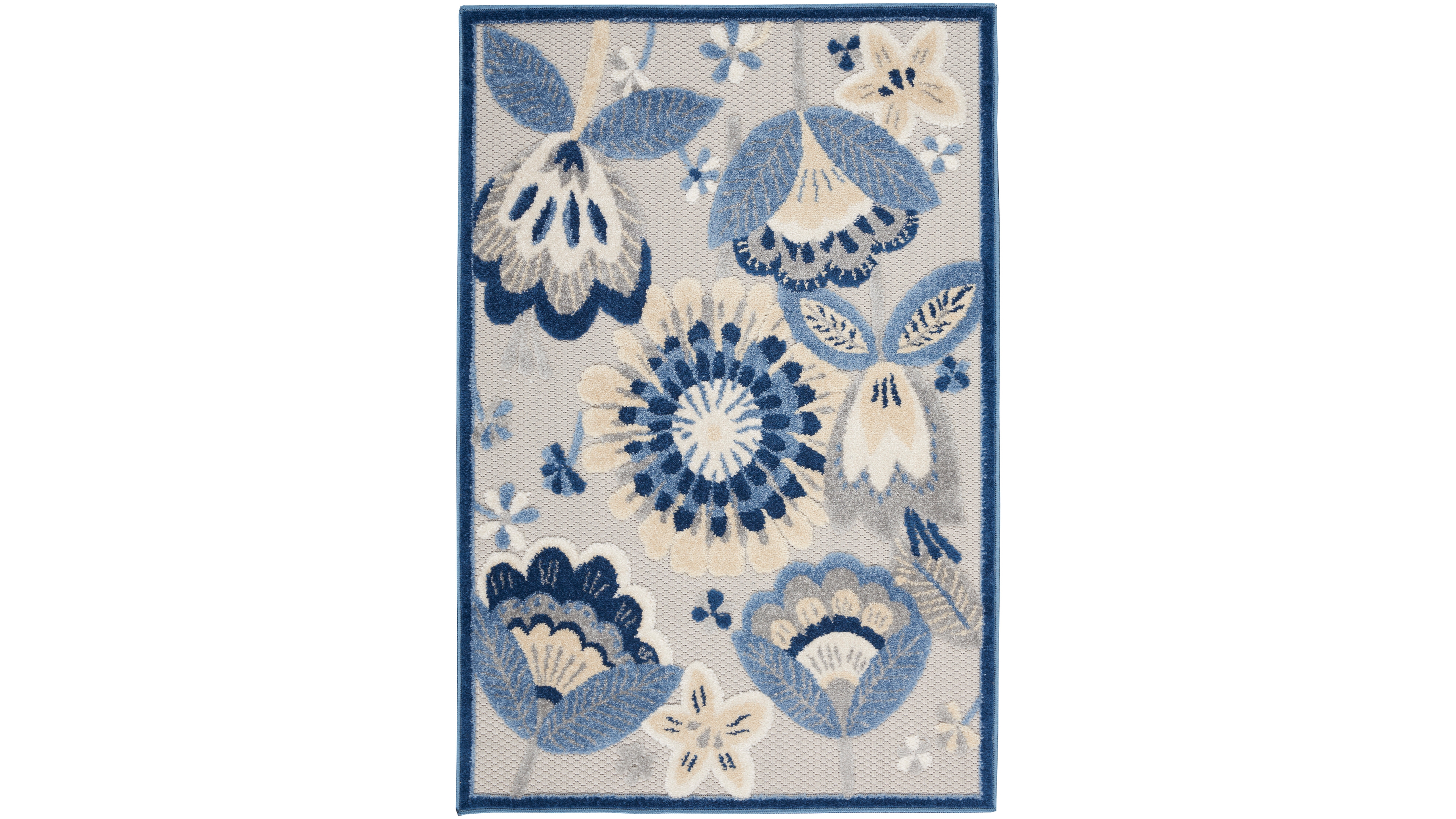 Nourison Home Aloha ALH25 2'8" x 4' Outdoor Area Rug