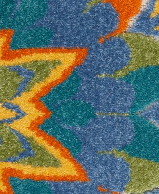 Aloha ALH22 7'10" x 7'10" Round Outdoor Area Rug