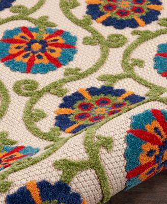 Aloha ALH19 2'8" x 4' Outdoor Area Rug