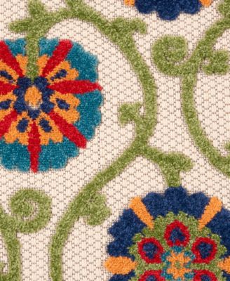 Aloha ALH19 2'8" x 4' Outdoor Area Rug