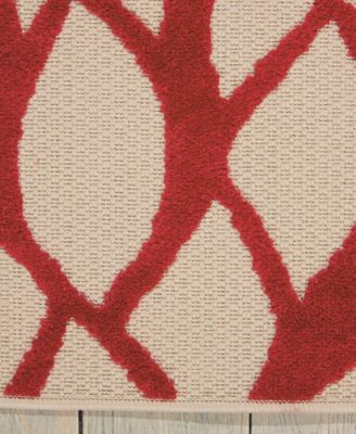 Aloha ALH05 3'6" x 5'6" Outdoor Area Rug