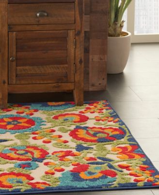 Aloha ALH17 2'8" x 4' Outdoor Area Rug