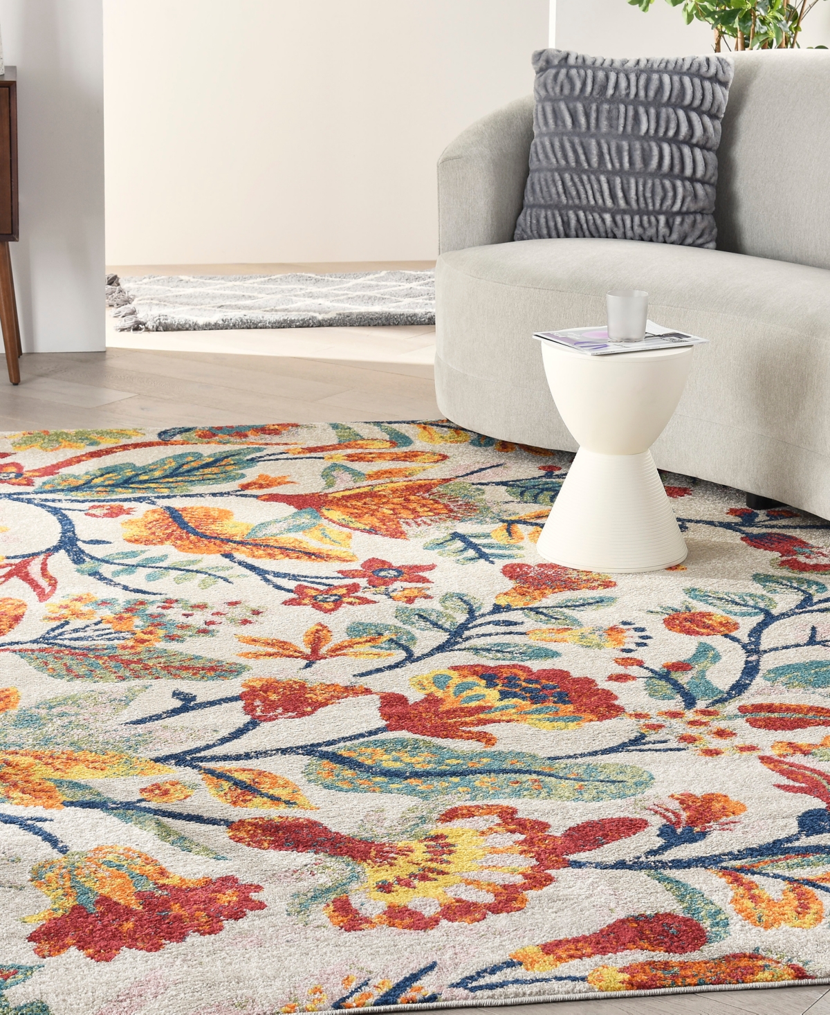 Nourison Home Allur ALR09 7'10" x 9'10" Area Rug