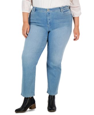 Style & Co - Plus Size Straight-Leg Jeans