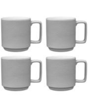 Bruntmor Leopard Coffee Mug Set (4 Count, Pack of 1), 18 Oz