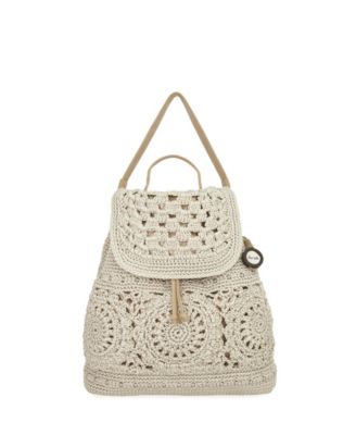 Women's Sayulita Crochet Large Backpack