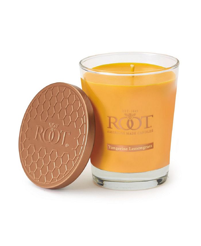 ROOT CANDLES Large Veriglass Tangerine Lemongrass Fragrance Jar Candle