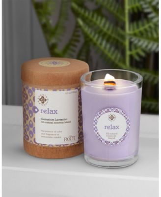 Seeking Balance Relax Geranium Lavender Spa Jar Candle, 6.5 oz
