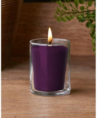 Votive Blackberry Honey 20 Hour Candles Set, 18 Piece