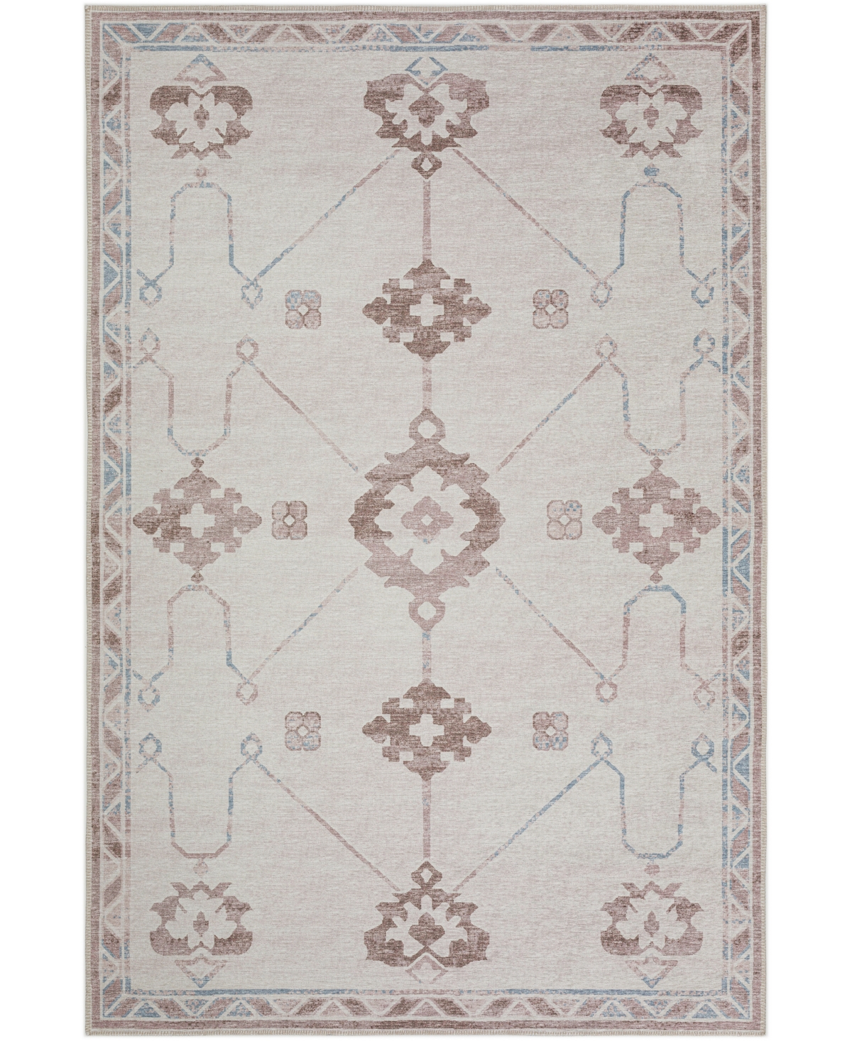 D Style Buttes BTS16 8' x 10' Area Rug - Ivory