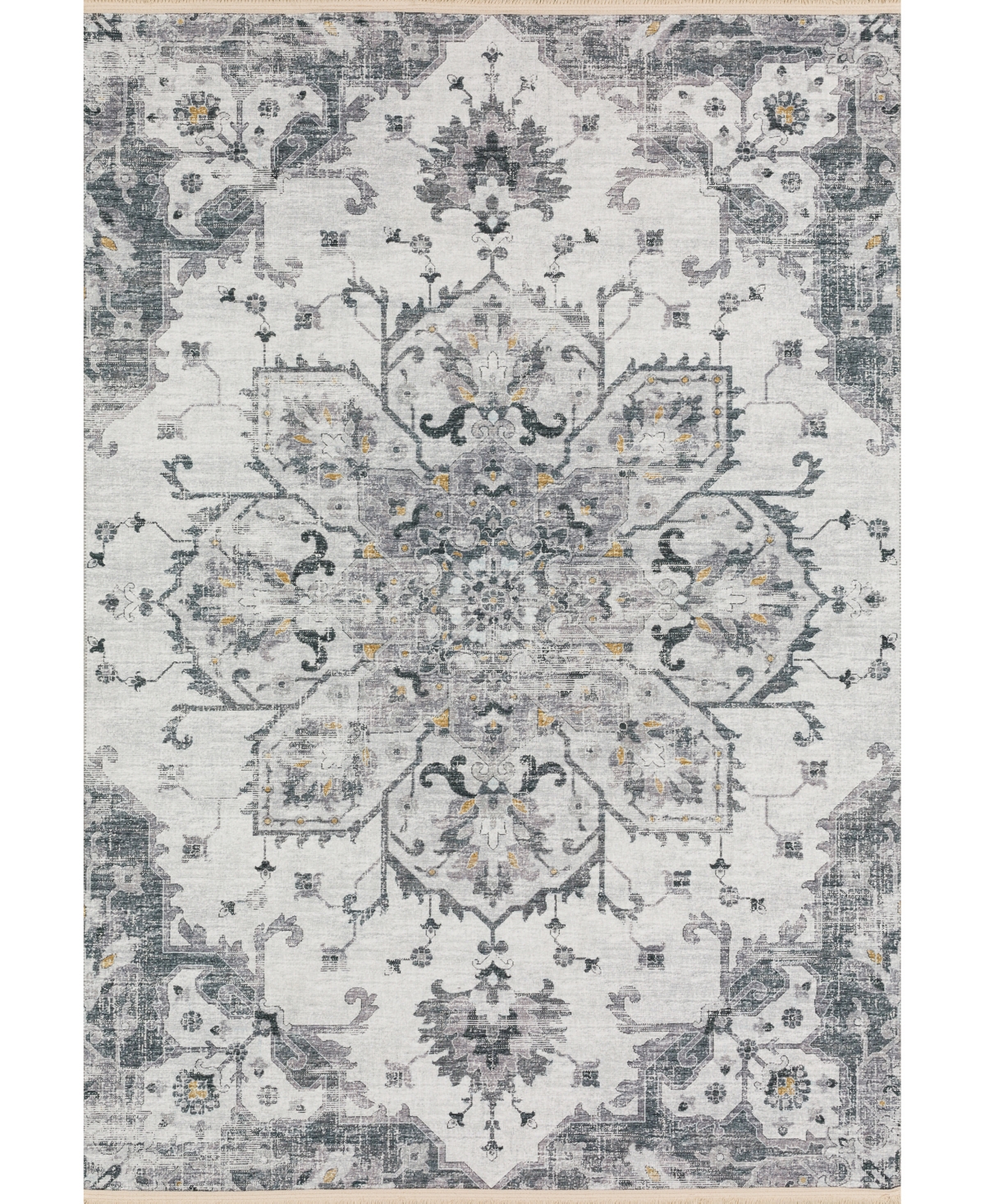 D Style Ionic IOC3 5' x 7'6in Area Rug - Ivory