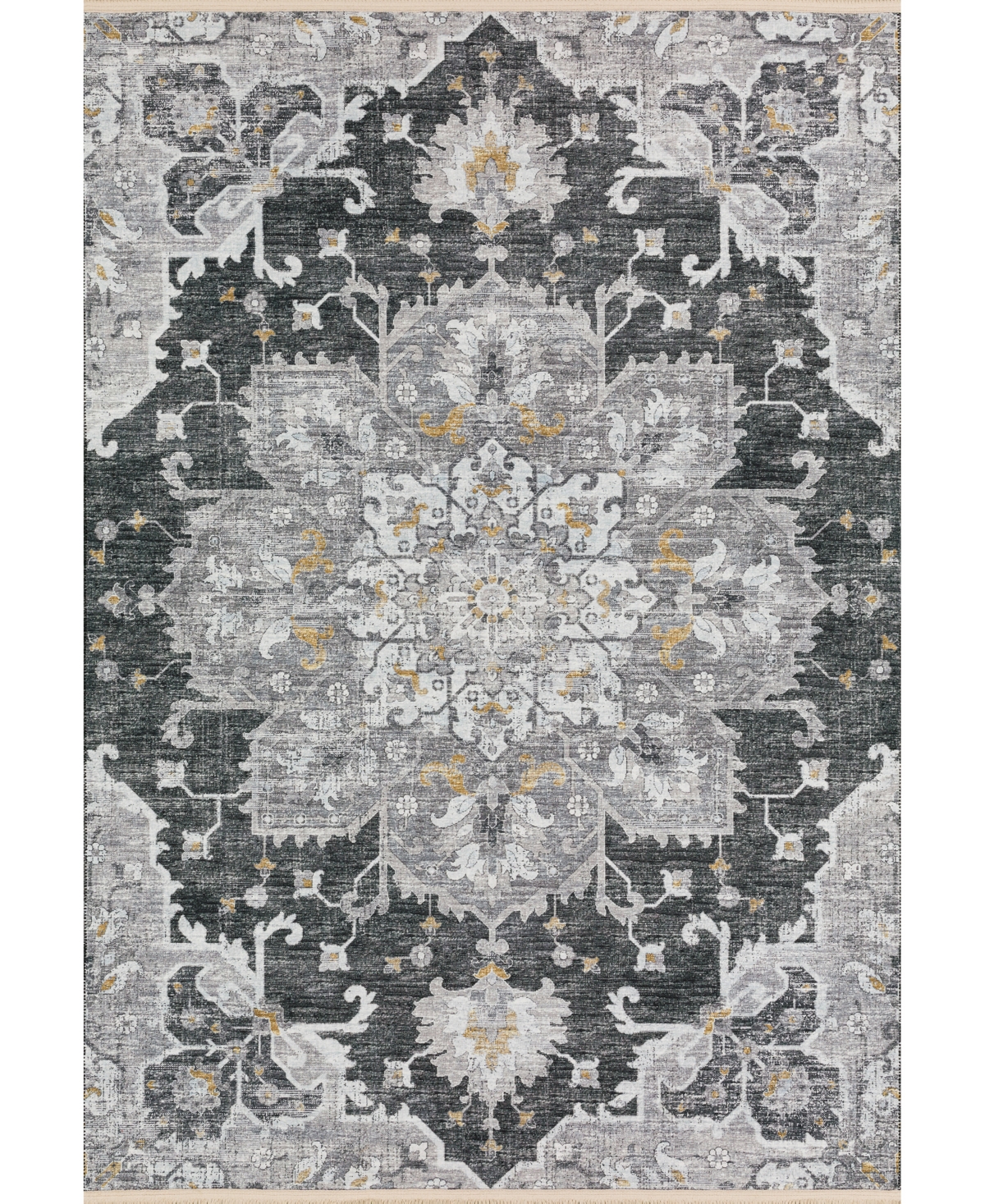D Style Ionic IOC3 5' x 7'6in Area Rug - Midnight
