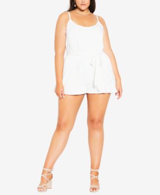 white romper macys