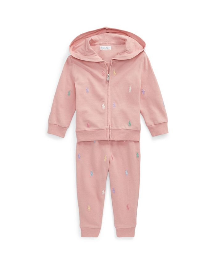 Ralph Lauren - Baby Girls White Tracksuit