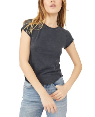 Free People Women's Lettuce-Edge Be My Baby T-Shirt - Macy's