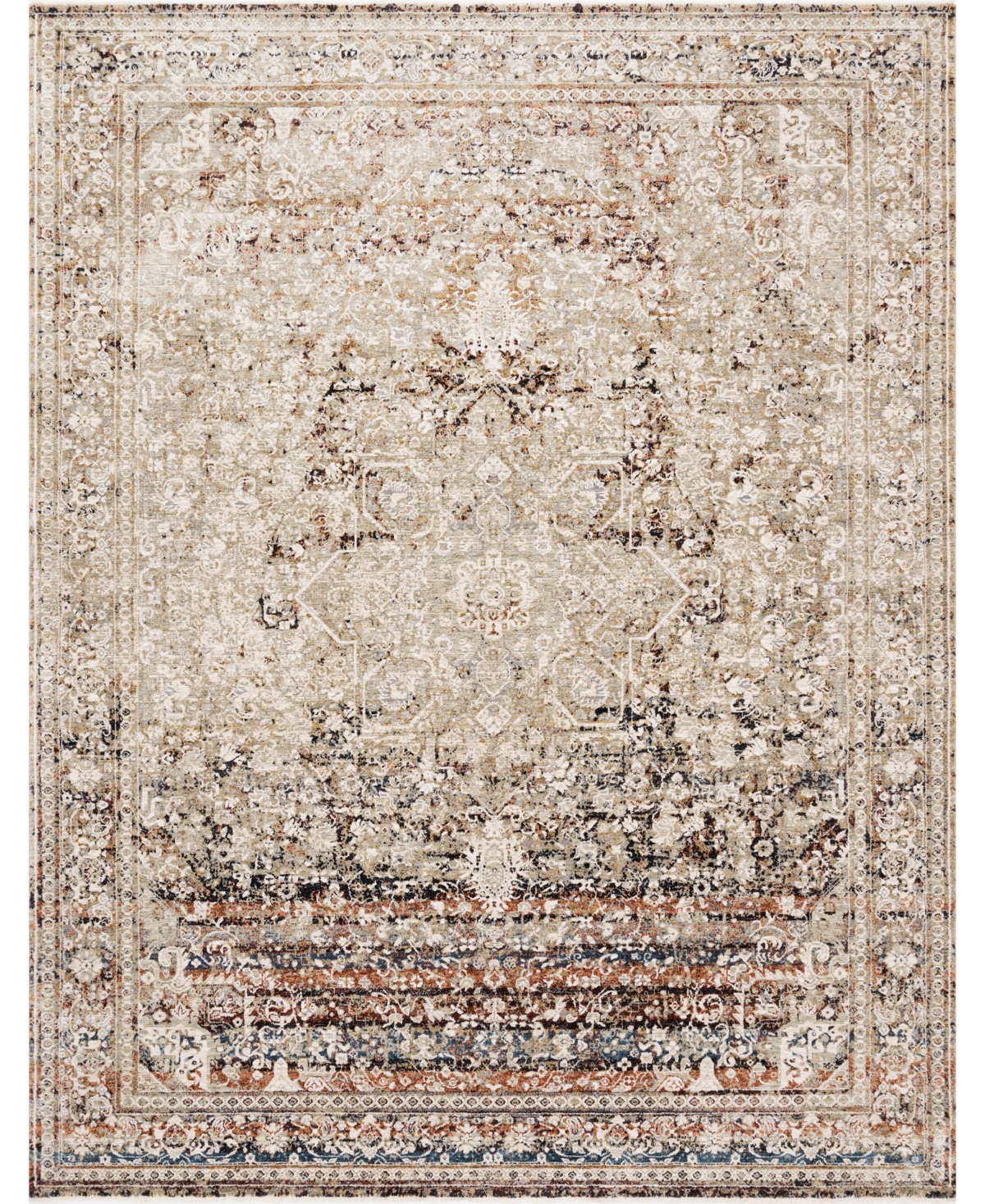 Spring Valley Home Theia The-05 2' X 3'7" Area Rug In Taupe