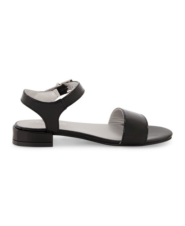 Kenneth Cole New York Big Girls Patent Dress Sandals - Macy's