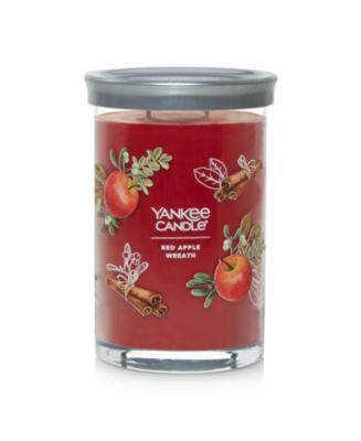 Signature Large 2 Wick Tumbler Apple Wreath Candle - Macy's