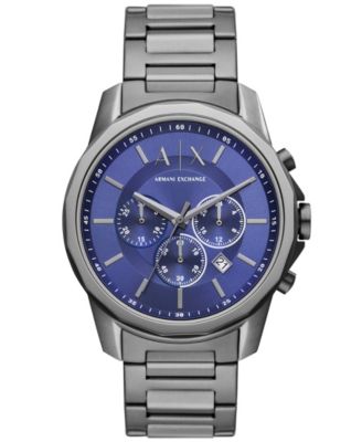 Armani Exchange AX Men's Stainless Steel Quartz Dress Watch, Blue, Quartz  Watch : : Clothing, Shoes & Accessories
