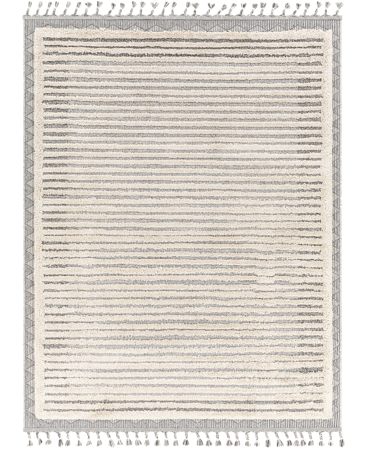 Surya Sousse Sus-2302 6'10in x 9' Area Rug - Beige, Gray