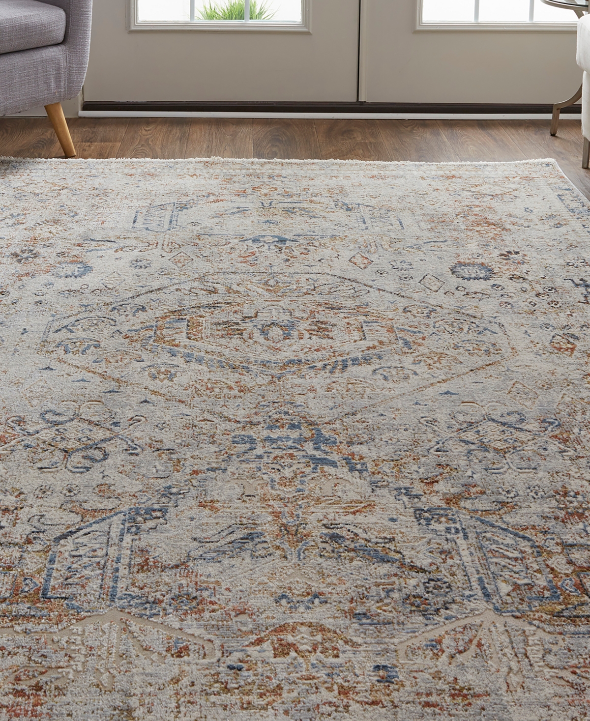 Feizy Kaia R39GJ Area Rug - Multi
