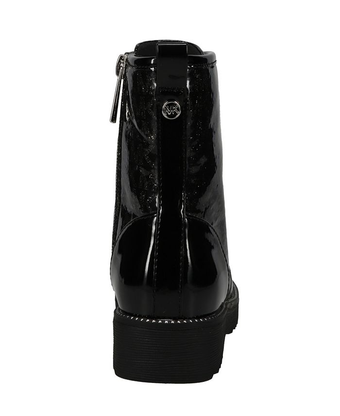Michael Kors Little Girls Haskell Syre Patent Leather Boots & Reviews All Kids' Shoes Kids