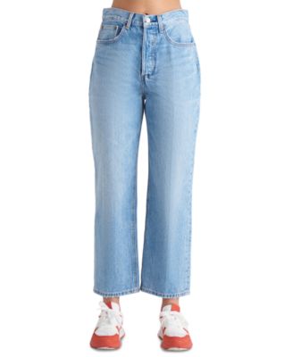 relaxed straight leg jeans womens