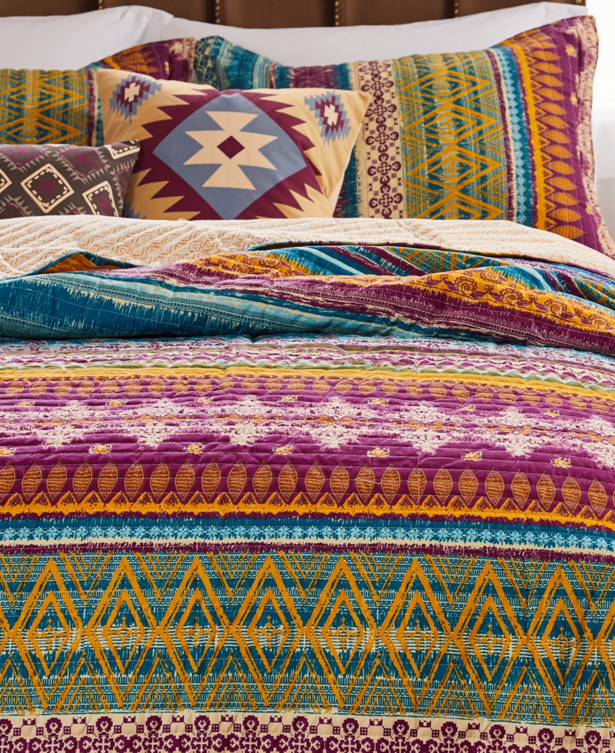 Greenland Home Fashions Southwest -Pc. Quilt Set