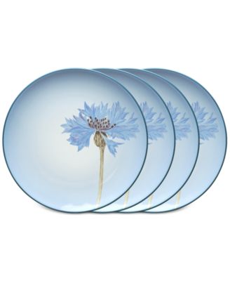 Colorwave Floral Accent Plates, Set of 4