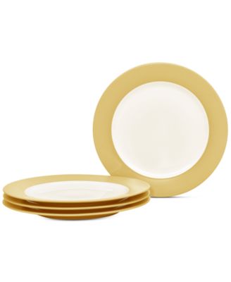 Noritake - Colorwave Rim Dinner Plates, Set of 4