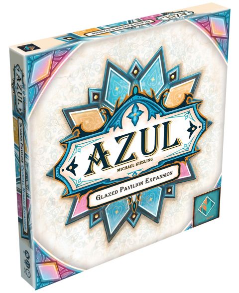 Детские настольные игры Next Move Games Azul Glazed Pavilion Strategy 15-Piece Expansion Board Game, Ages 8+