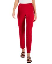 Macy's sales red pants