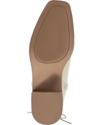 Women's Vannder Stacked Heel Ankle Tie Booties