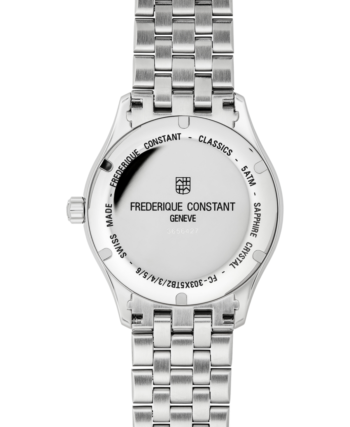 Shop Frederique Constant Men's Swiss Automatic Stainless Steel Bracelet Watch 40mm In Silver-tone