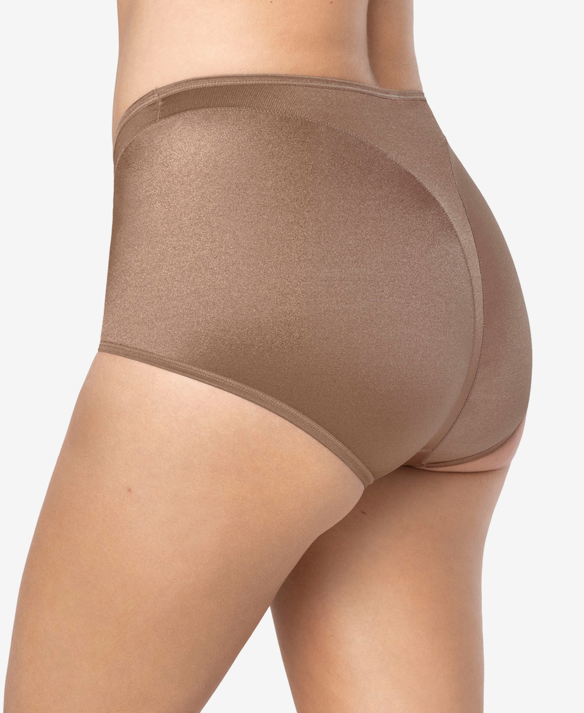 Leonisa Women's Light Tummy-Control Hi Cut Thong-Silhouette Panty