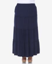 Macys plus size maxi 2025 skirts